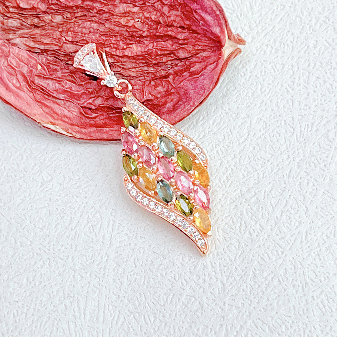 Enchanted Aqua Tourmaline Pendant