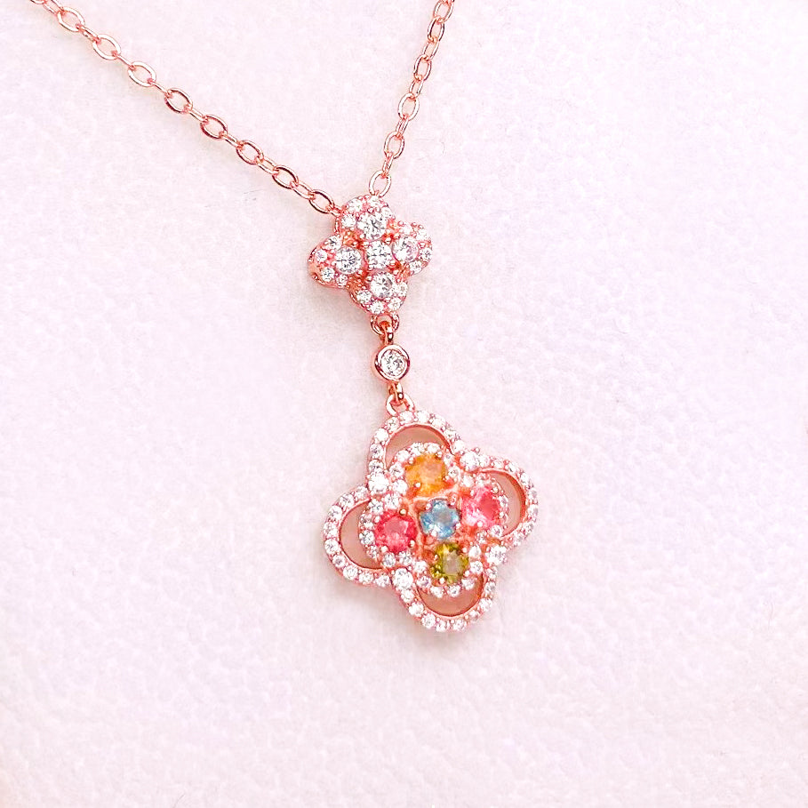 Graceful Tourmaline Gemstone Necklace