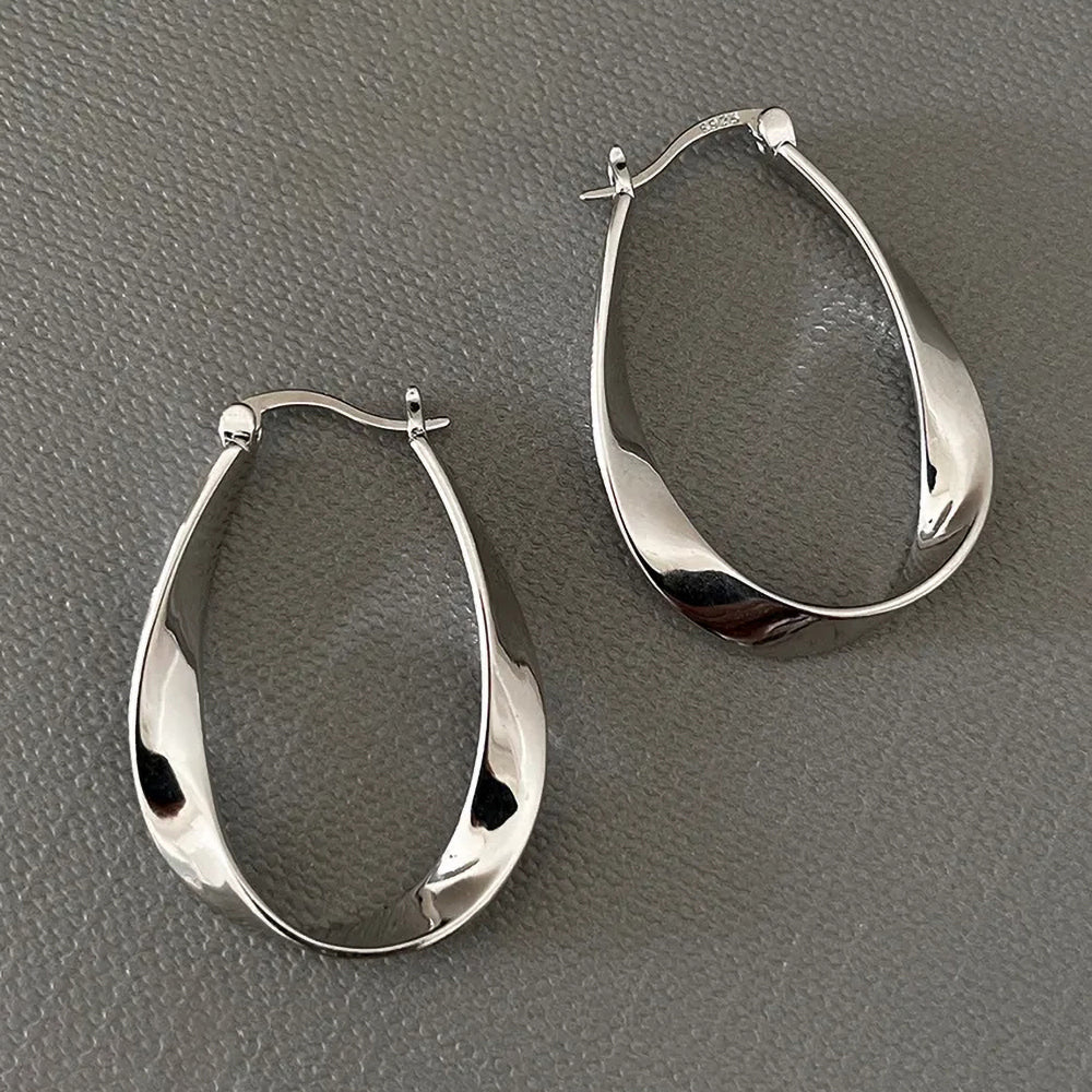 Mobius Hoop Earrings