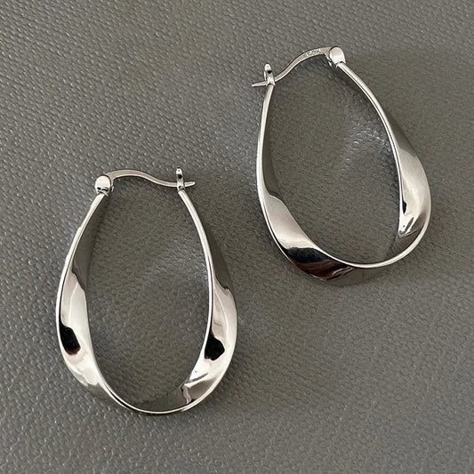 Mobius Hoop Earrings