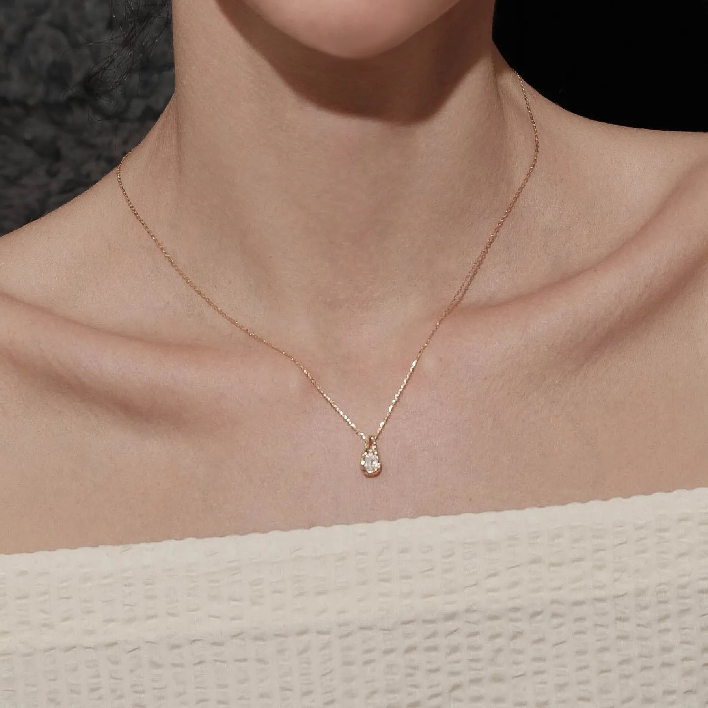 Moissanite Pendant S925 Necklace