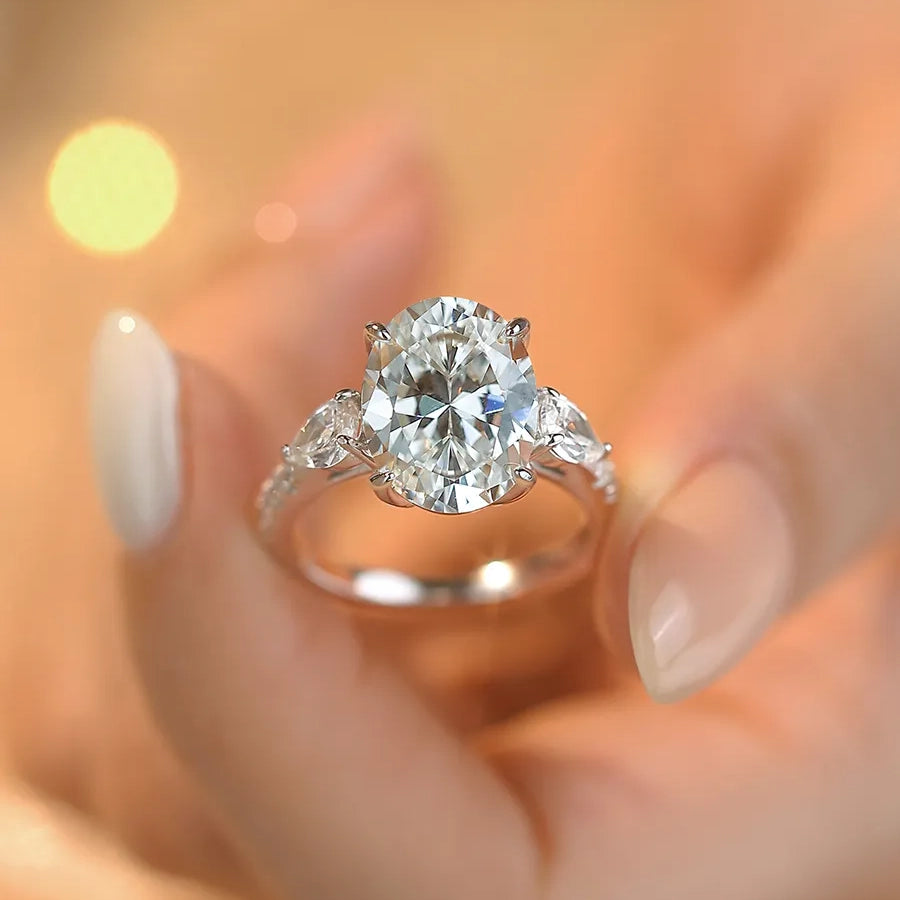 Shine CZ Trilogy Ring