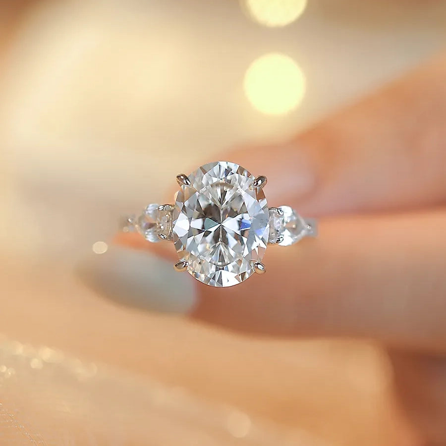 Shine CZ Trilogy Ring