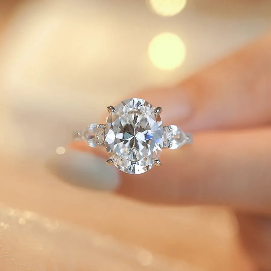 Shine CZ Trilogy Ring