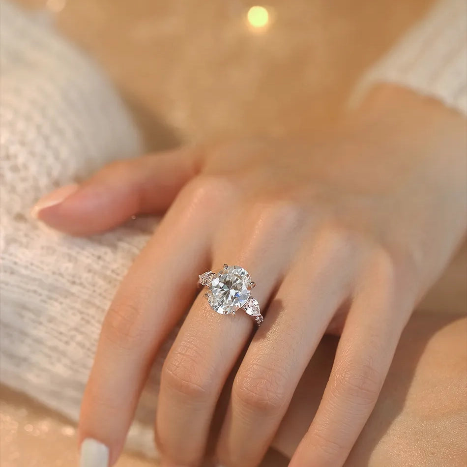 Shine CZ Trilogy Ring