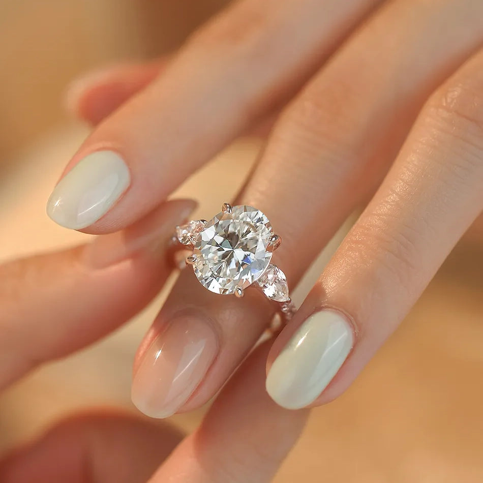 Shine CZ Trilogy Ring