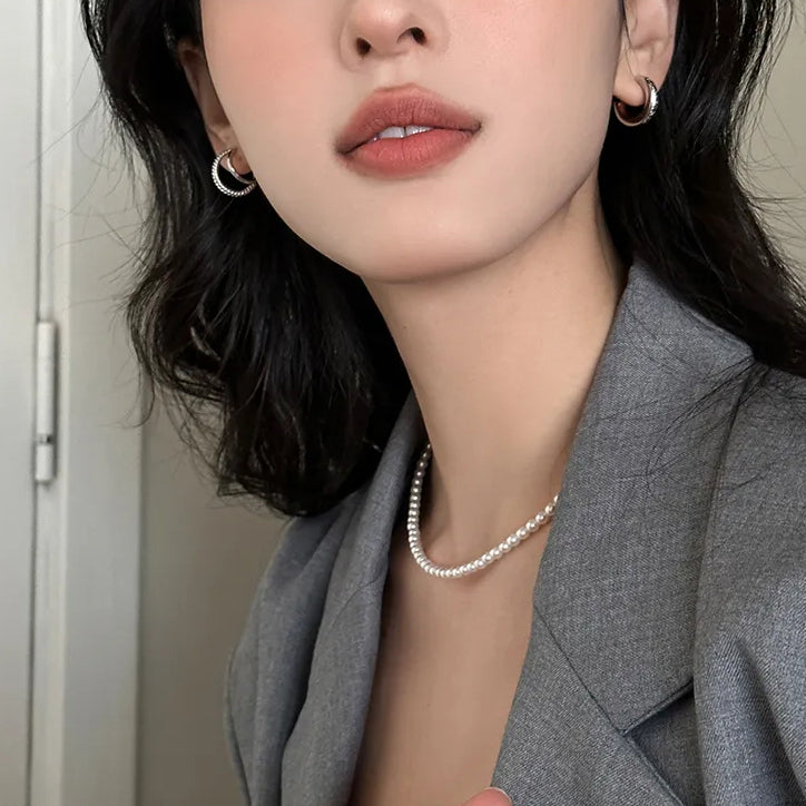 Mismatch Geometry Earrings