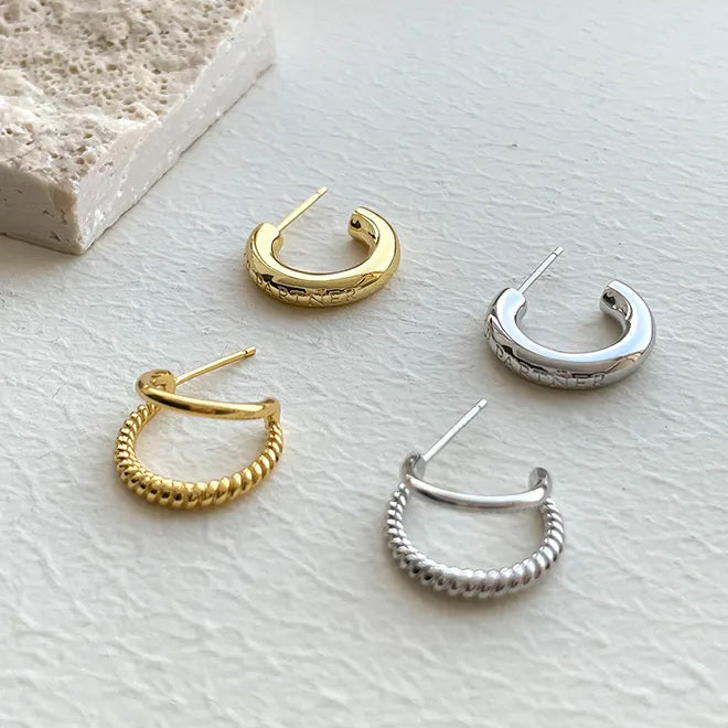 Mismatch Geometry Earrings