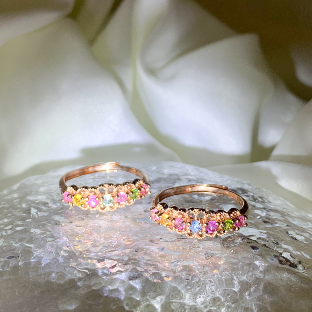 Crown Tourmaline Ring