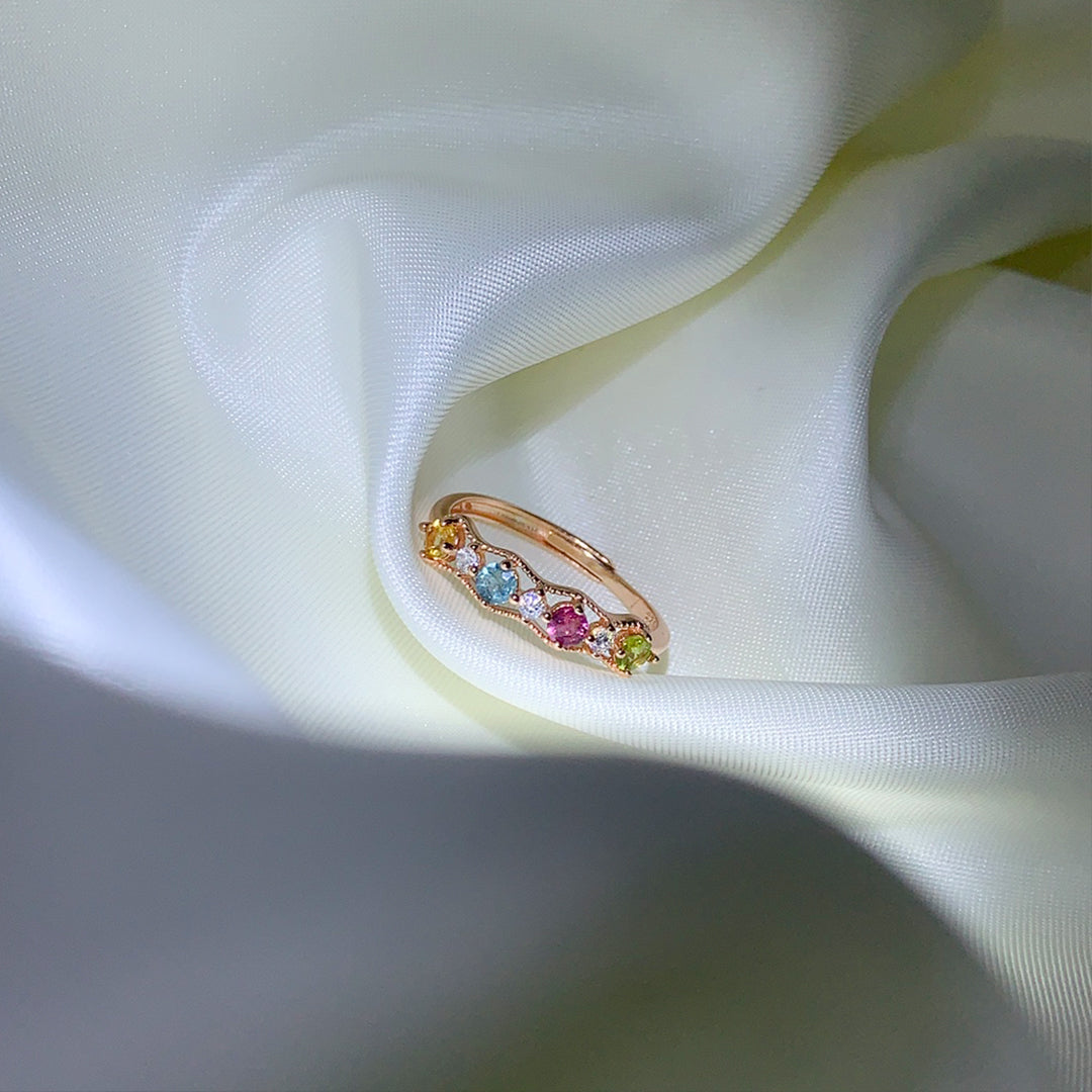 Enchanted Tourmaline Symphony Ring