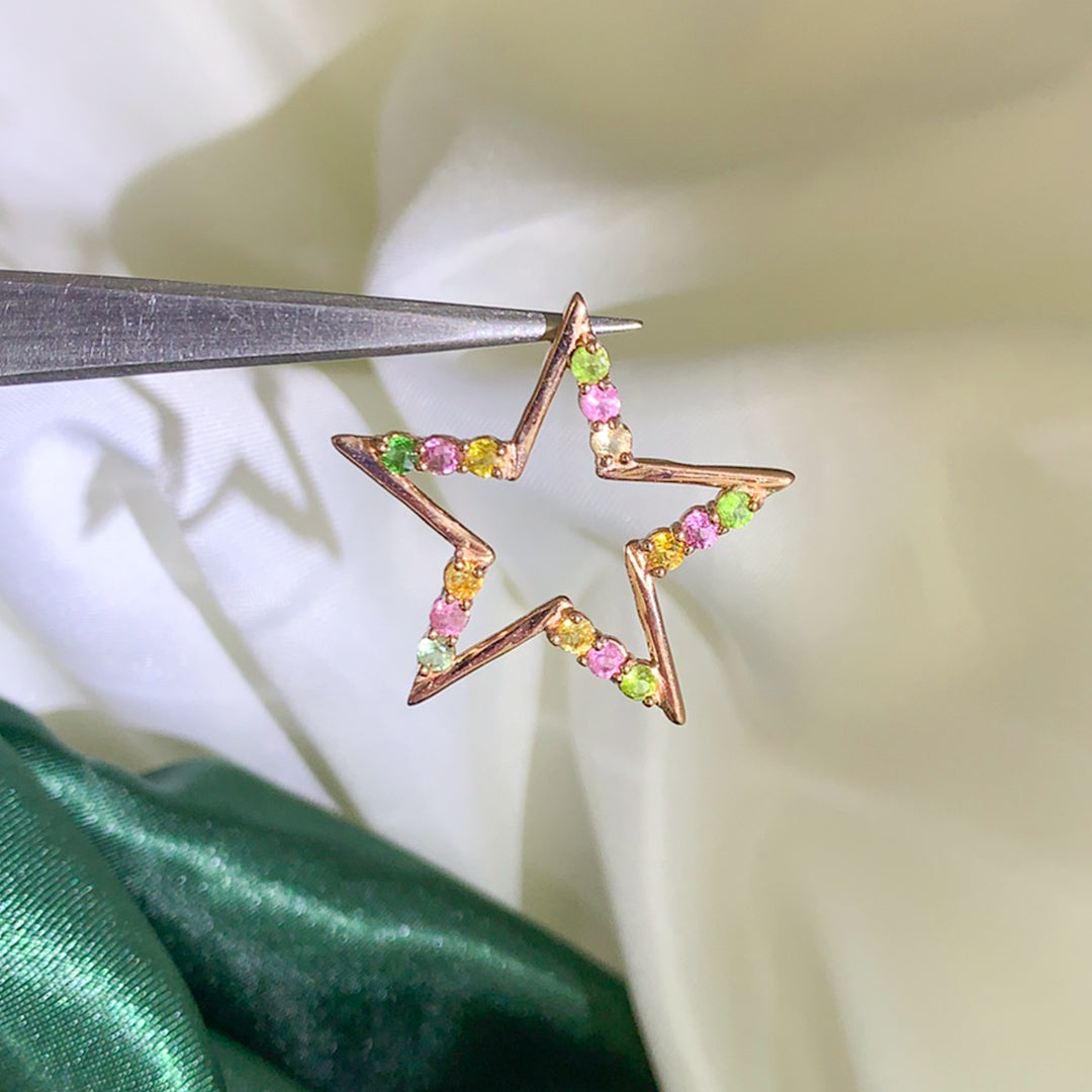 Resplendent Star Radiance Tourmaline Pendant