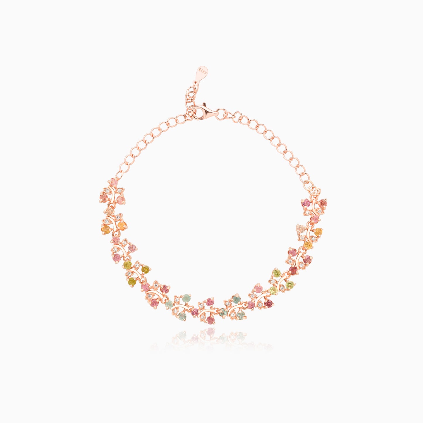 Ethereal Harmony in Azure Dreams Tourmaline Bracelet