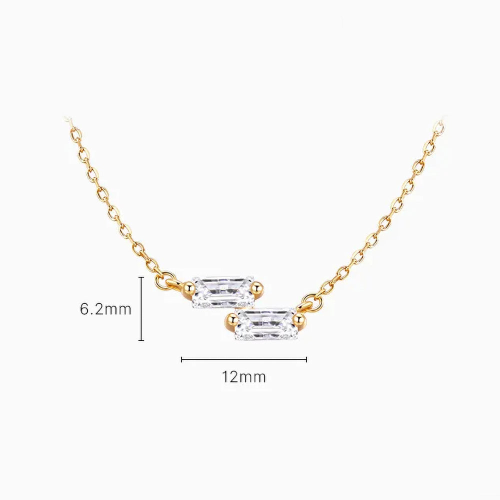 Twins Star Necklace