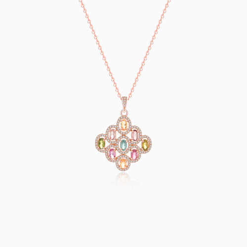 Elegantly Serene Tourmaline Pendant