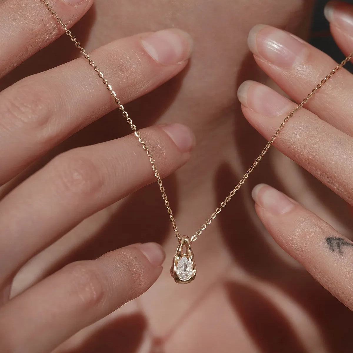 Moissanite Pendant S925 Necklace