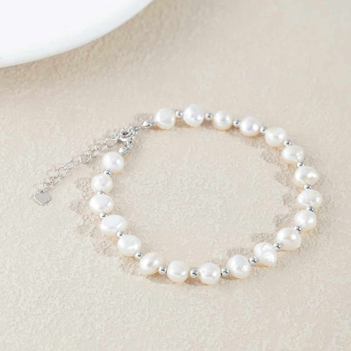 Baroque Pearls Beads S925 Bracelet