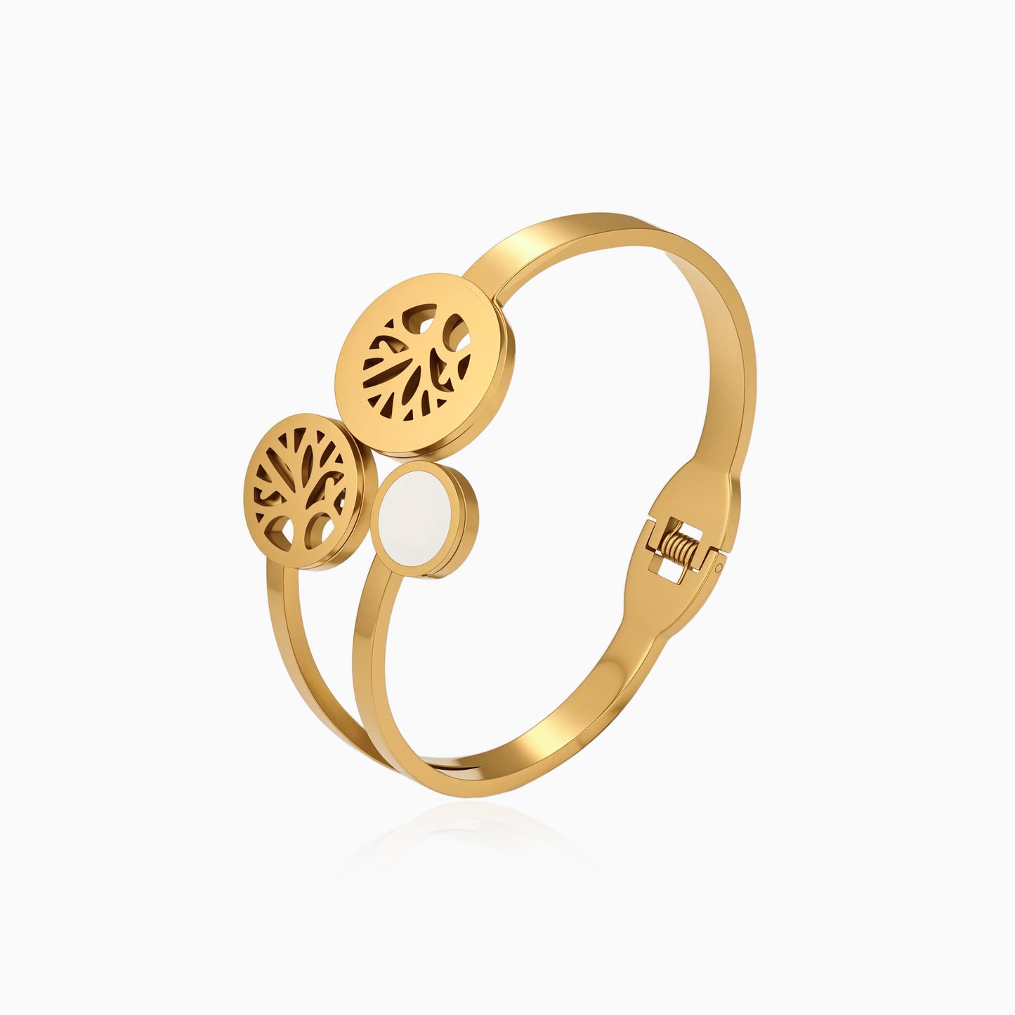 Golden Tree Of Life Bangle