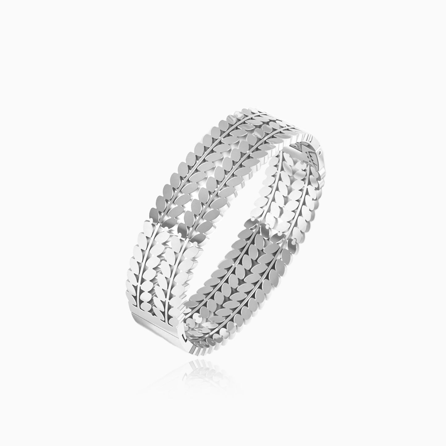 Textured Woven Pattern Bangle