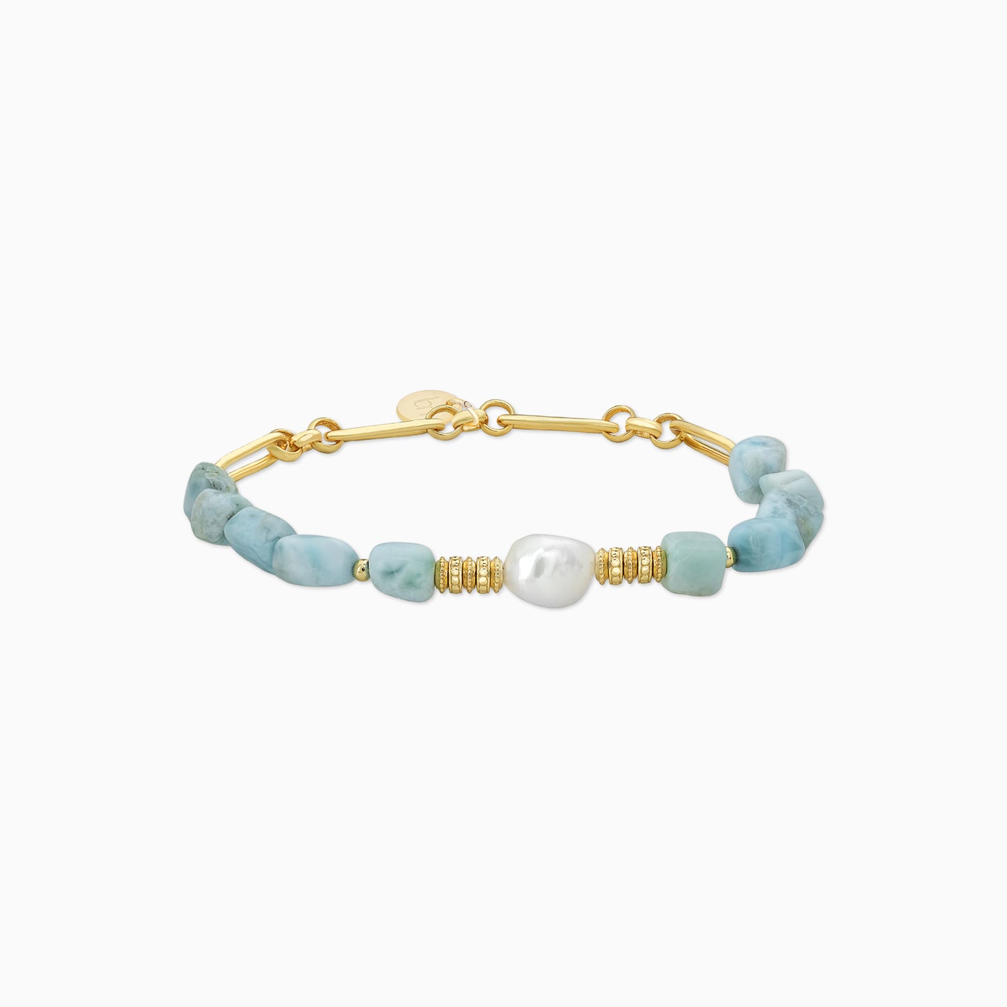 Larimar Chain Bracelet