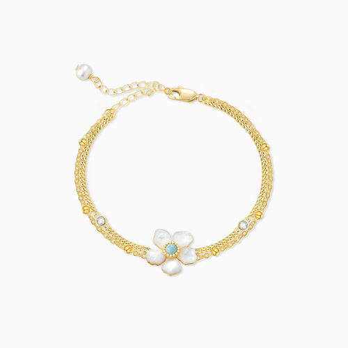 Double-Layer Blossom Bracelet