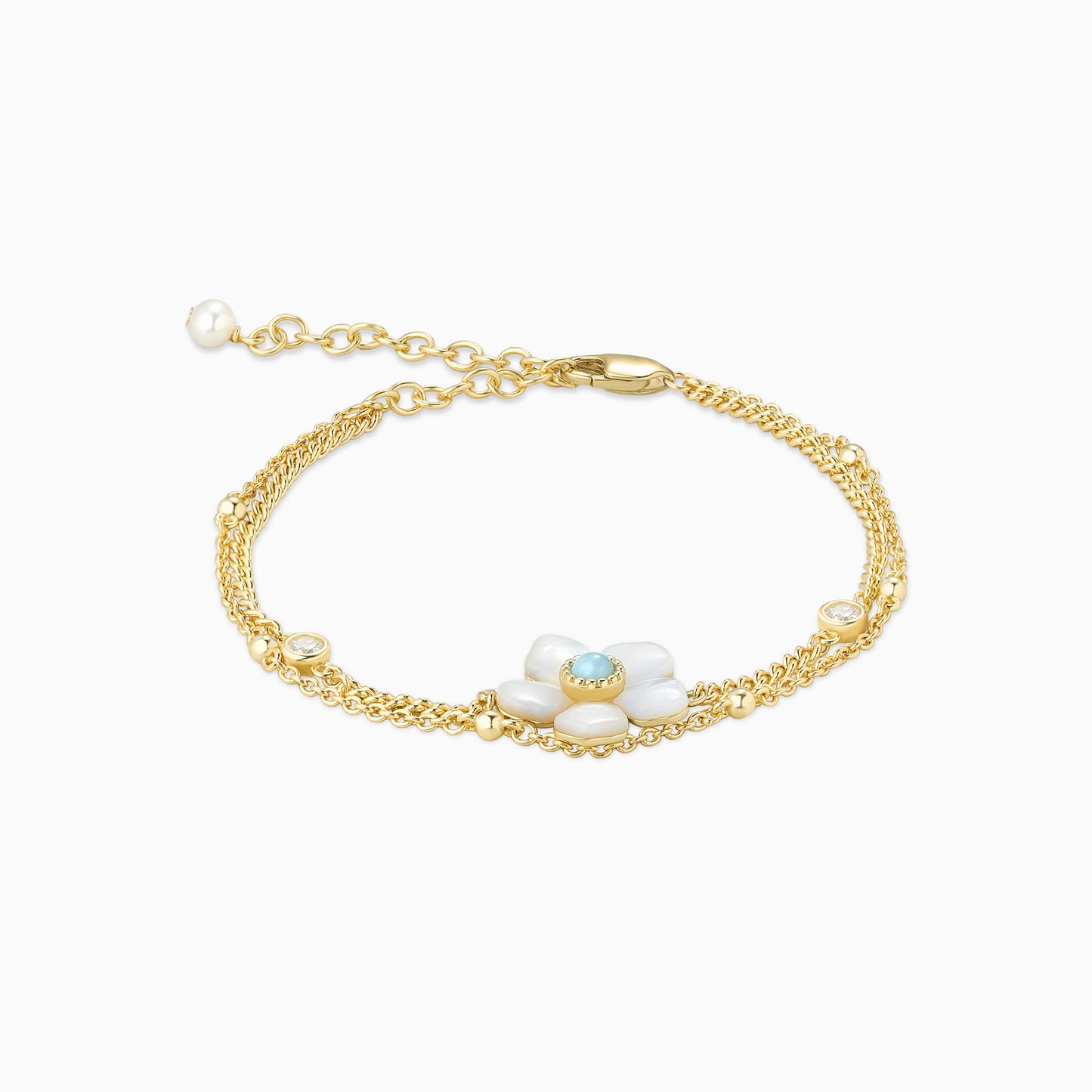 Double-Layer Blossom Bracelet