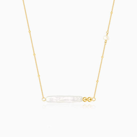 Beads S925 Necklace With Baroque Pearls