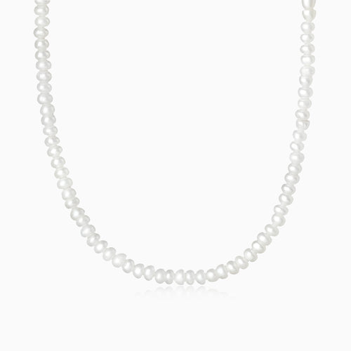 Full Natural Fresh Pearls S925 Necklace