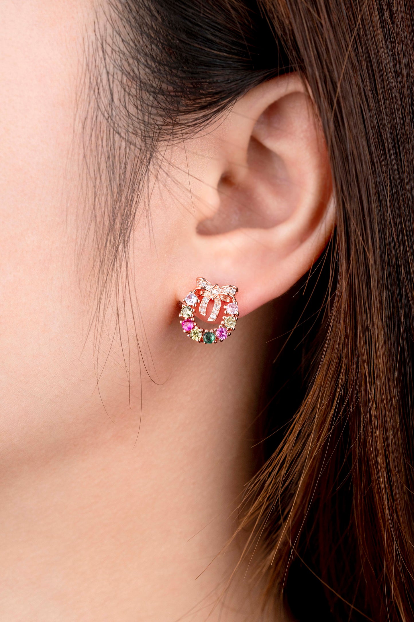 Floral Whisper Tourmaline Earrings