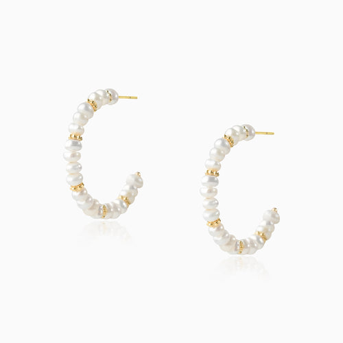 Natural Pearl Earrings