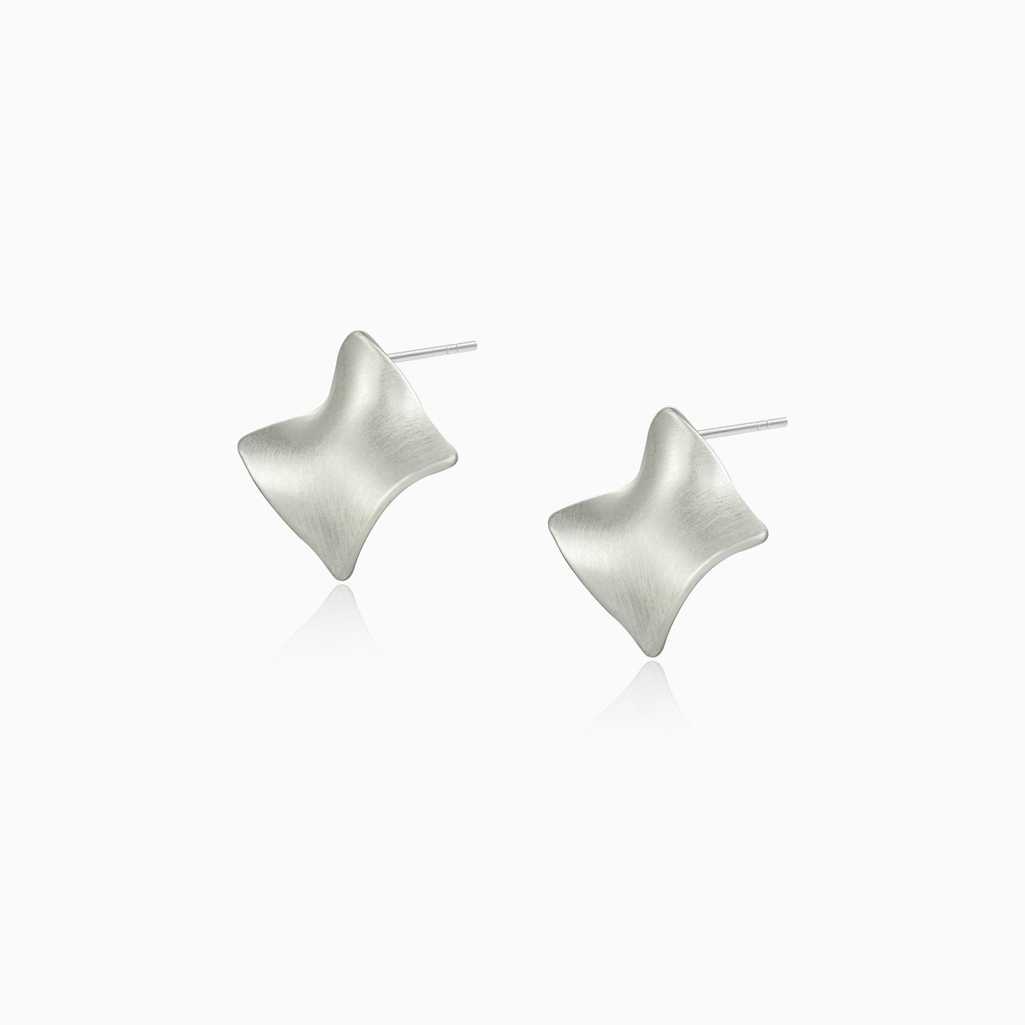 Irregular Rhombus Earrings