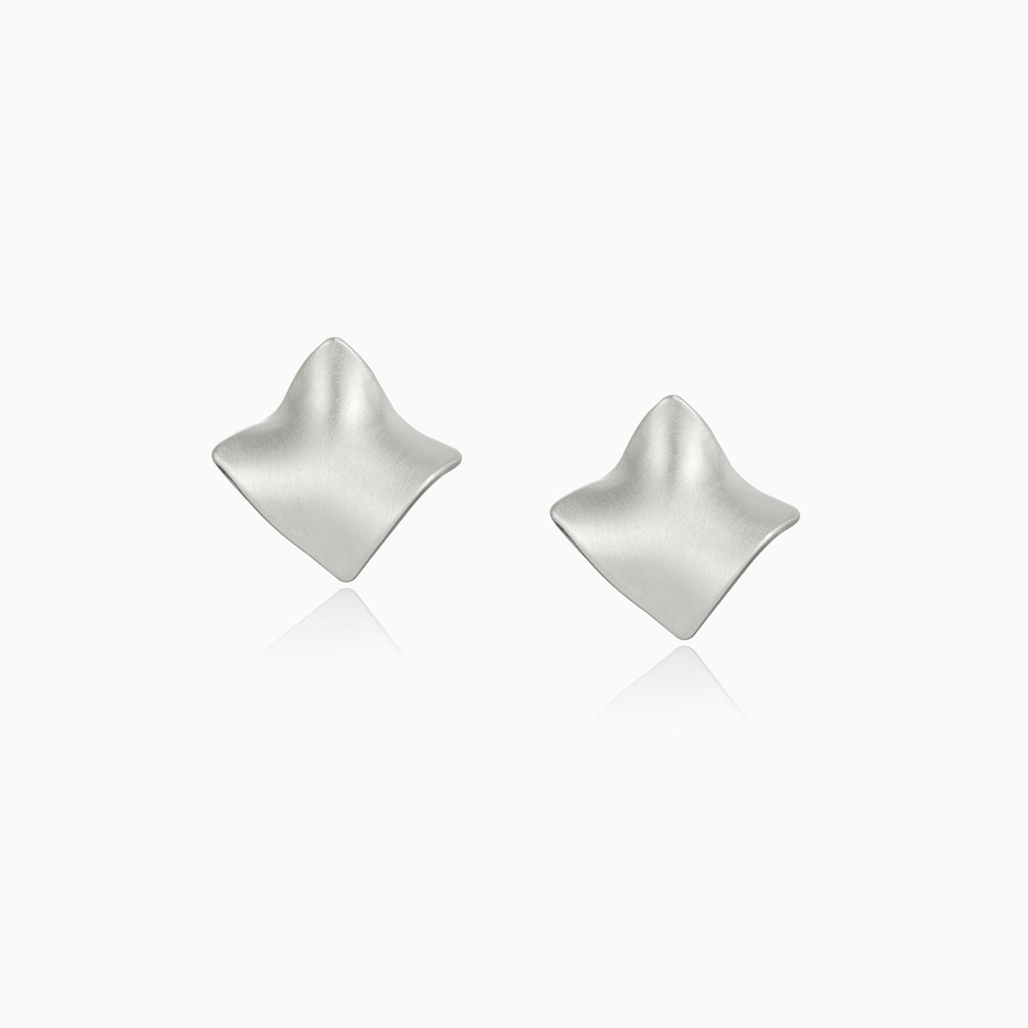 Irregular Rhombus Earrings
