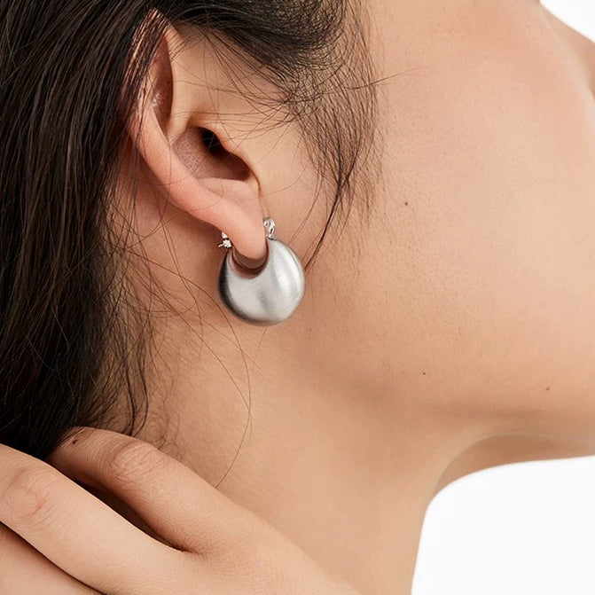 Matte Dome Earrings