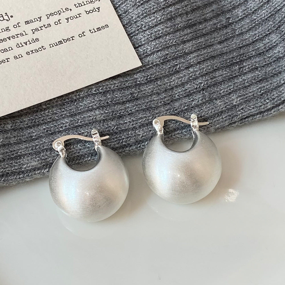 Matte Dome Earrings