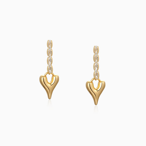 Modern Love Chain Earrings