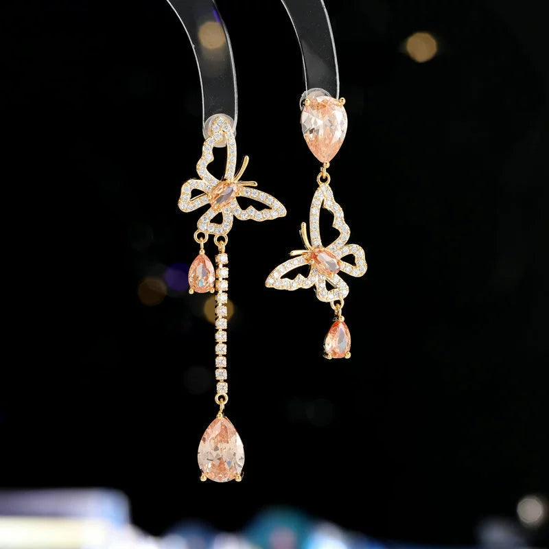 Asymmetry Butterfly Earrings