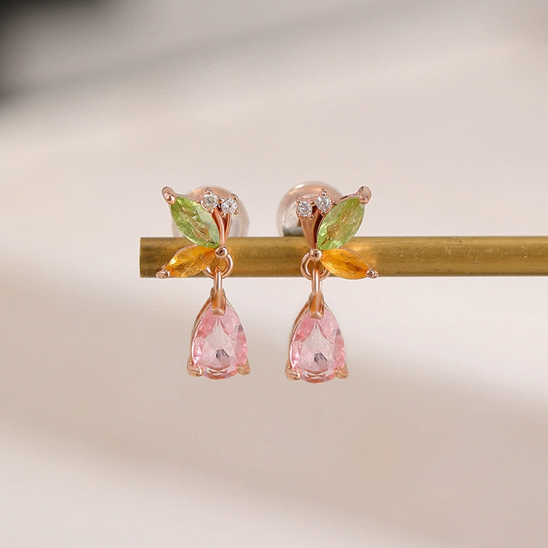 Flutter Lightwing Tourmaline Earrings