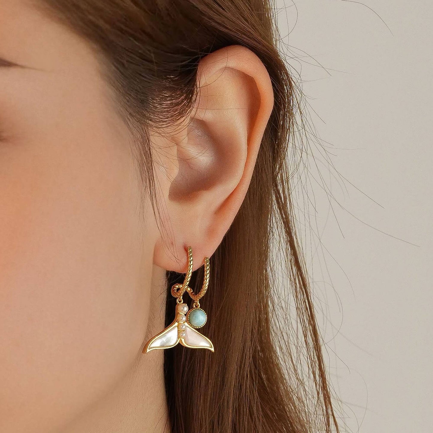 Mermaid Tail Earrings