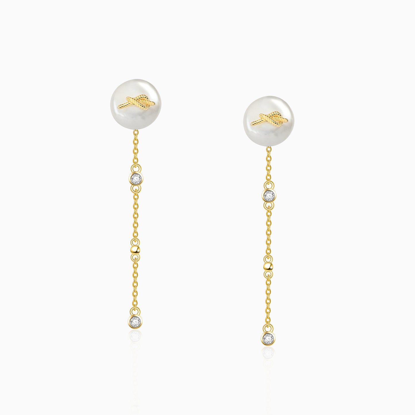 Chain Ear Jacket Earrings