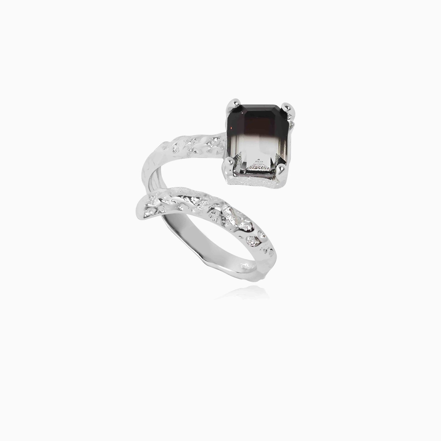 Black Tourmaline Specter Ring