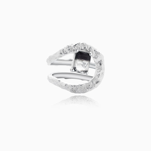 Nightfall Black Tourmaline Ring