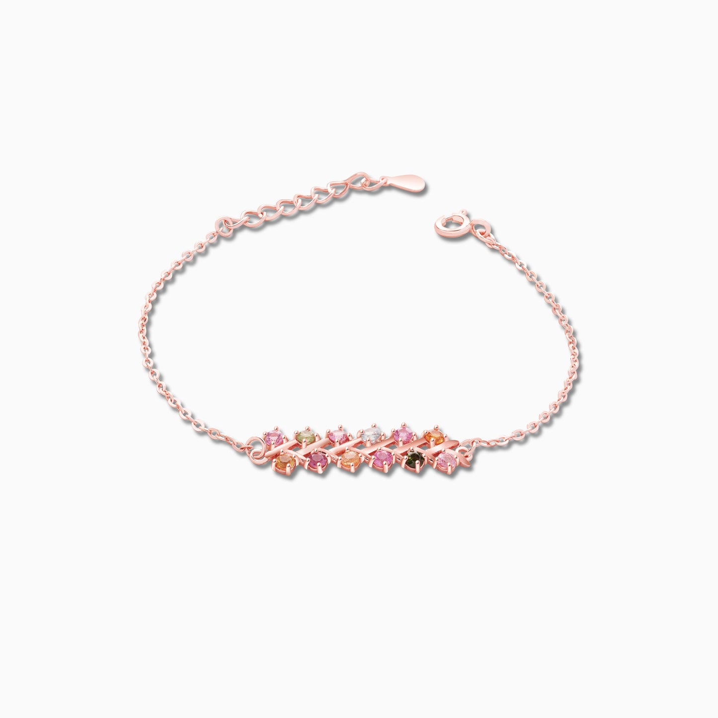 Twelve Stellar Strand Tourmaline Bracelet