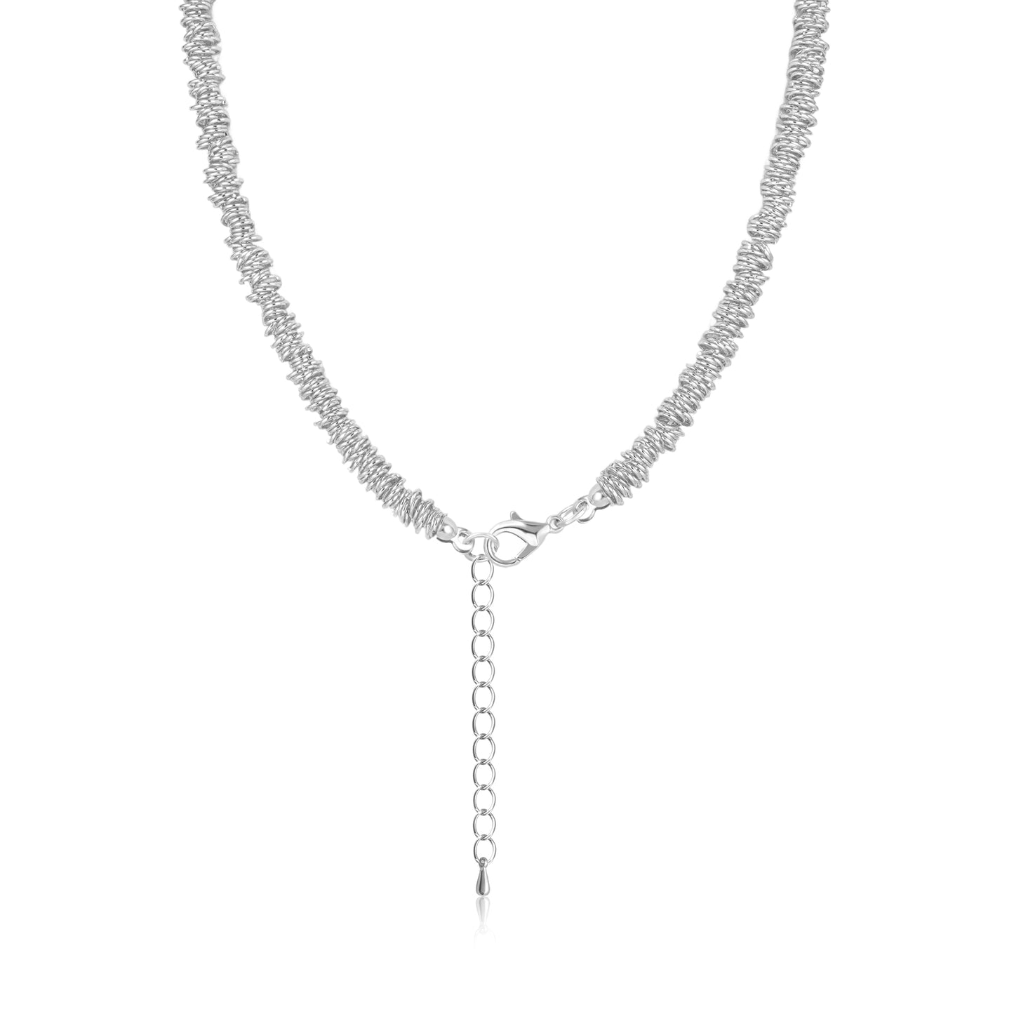 Ripple Bead Chain Necklace