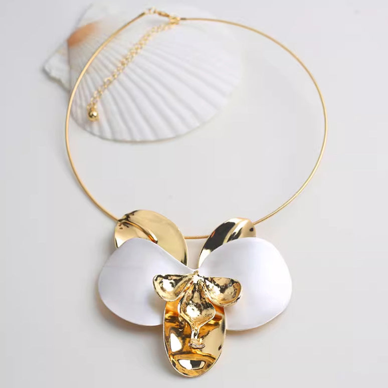 Orchid Bloom Necklace