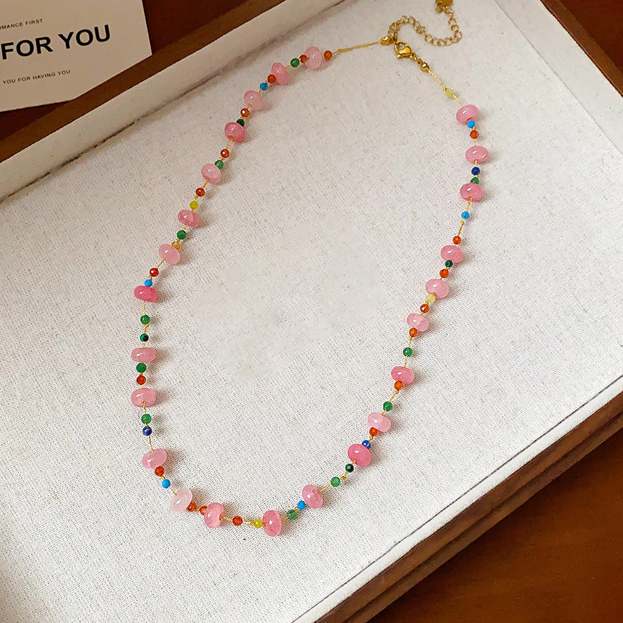 Earth Tone Gemstone Nacklace
