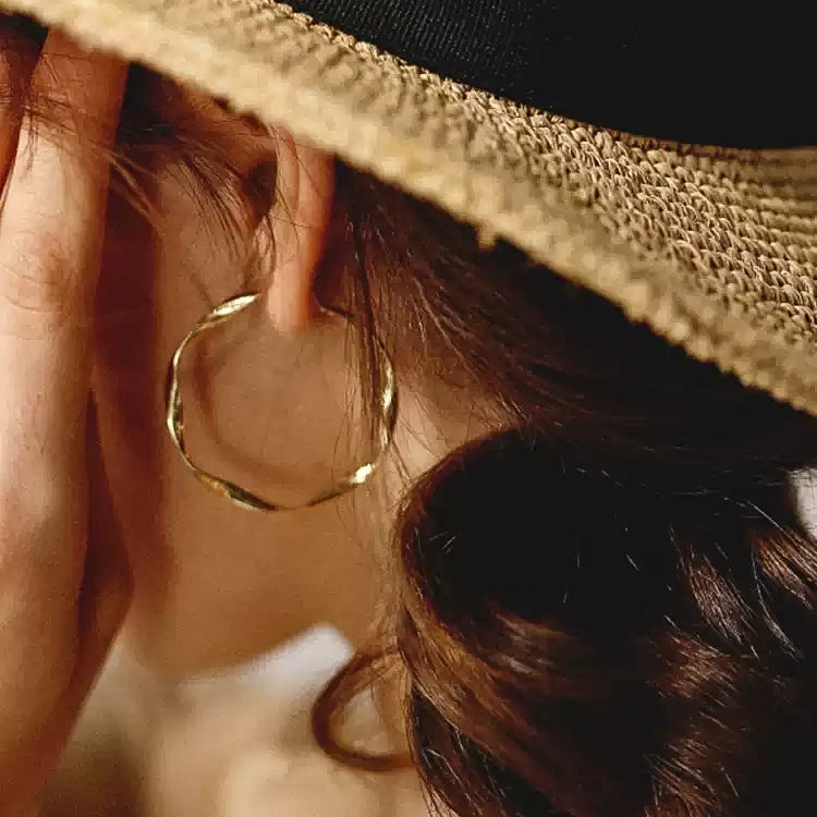 Irregular Hoop Earrings