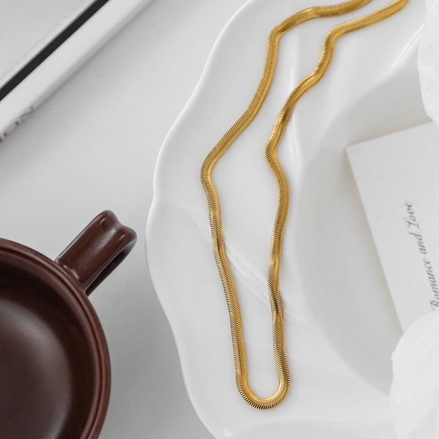Hypoallergenic Snake Chain Necklace