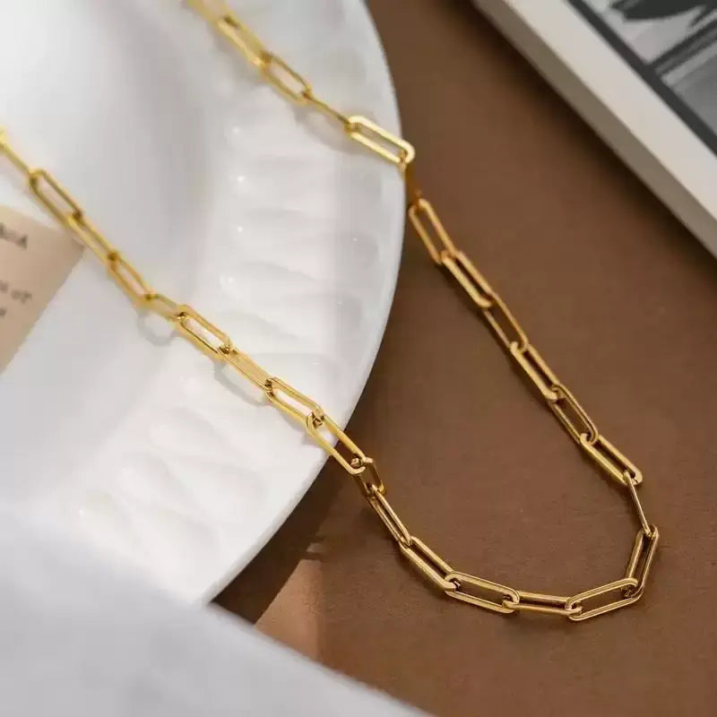 Paperclip Chain Necklace