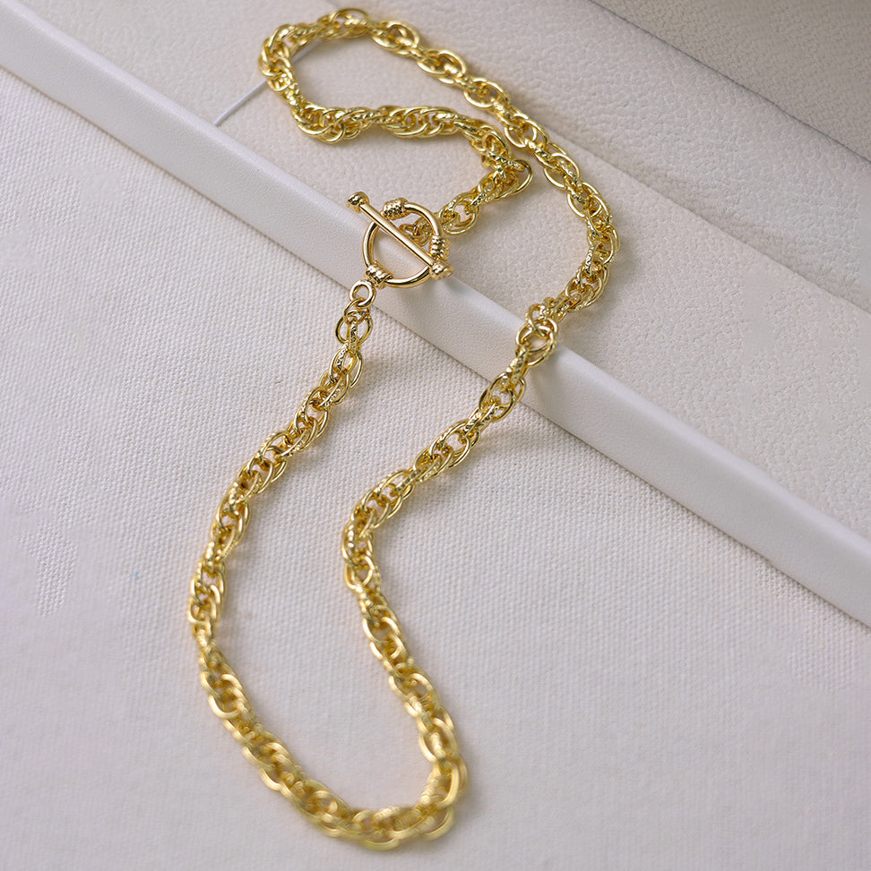 Maillard Style Natural Stone Necklace Set