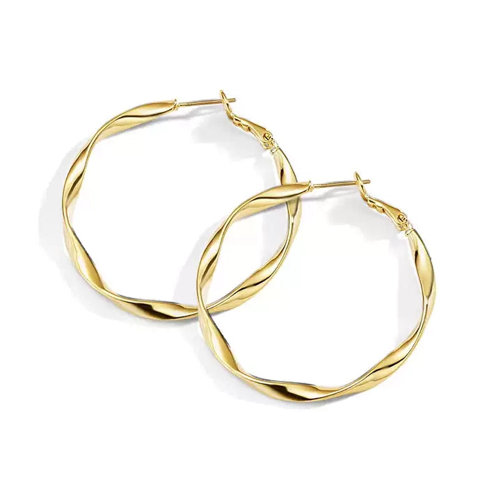 Irregular Hoop Earrings