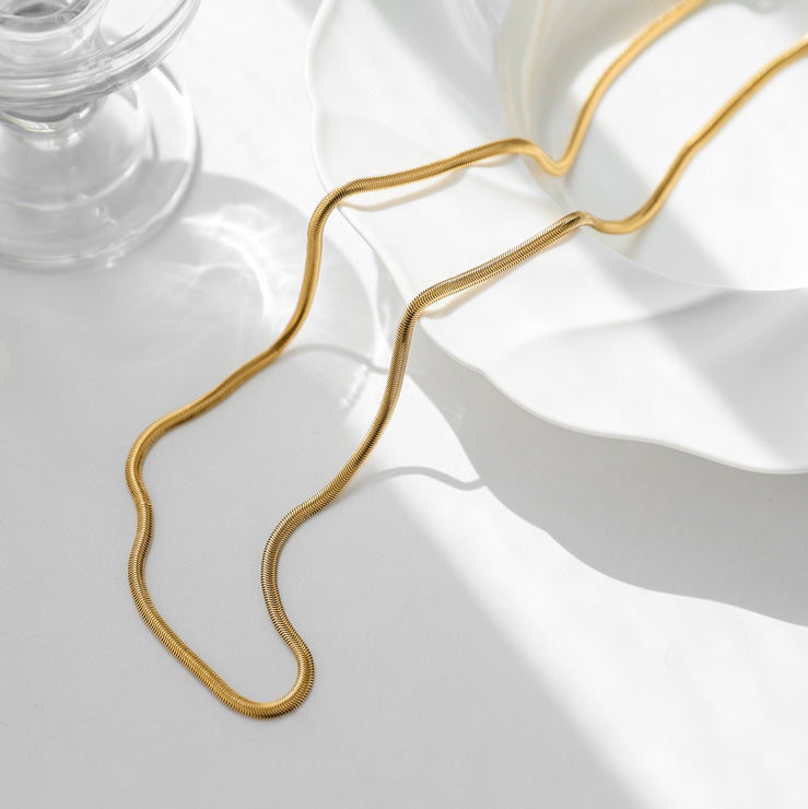 Hypoallergenic Snake Chain Necklace